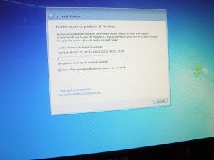 CD KEY Windows 7 x64