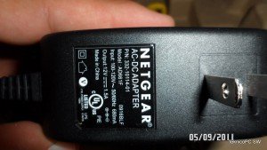 Netgear DGN3500 Eliminador